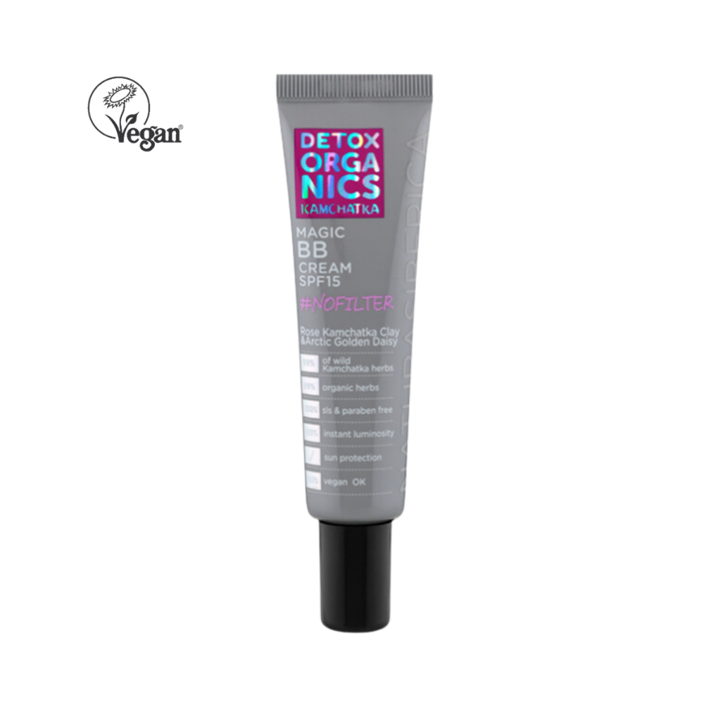 DETOX ORGANICS Magic effect BB cream, 30 ml