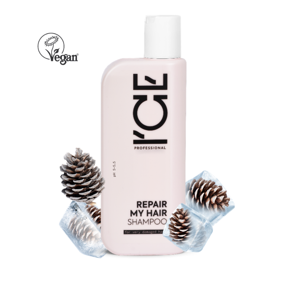 ICE by NATURA SIBERICA. Repair My Hair Shampoo, 250 ml