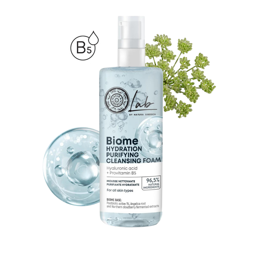 Lab Biome Hydration Purifying Face Cleansing Foam, 200 ml