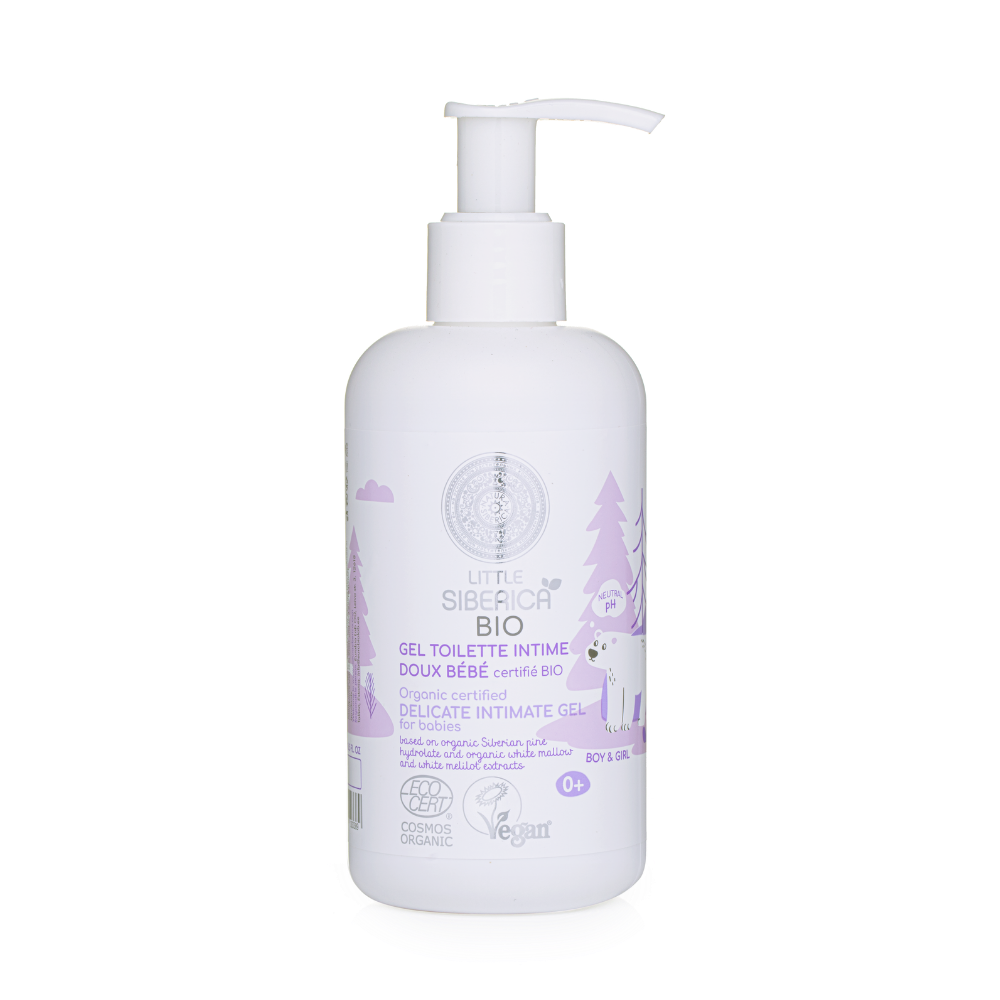 Little Siberica Organic Certified Delicate Intimate Gel for Babies, 250 ml