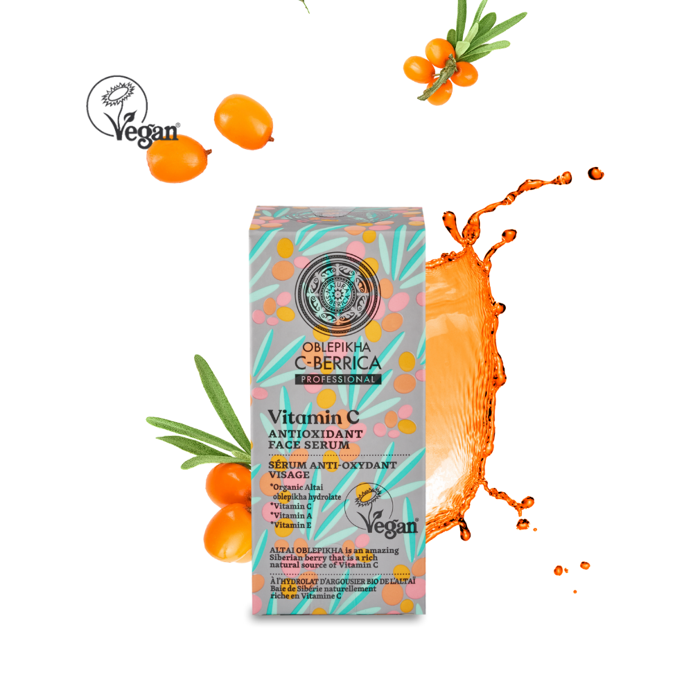 OBLEPIKHA C-BERRICA Antioxidant Face Serum, 30 ml