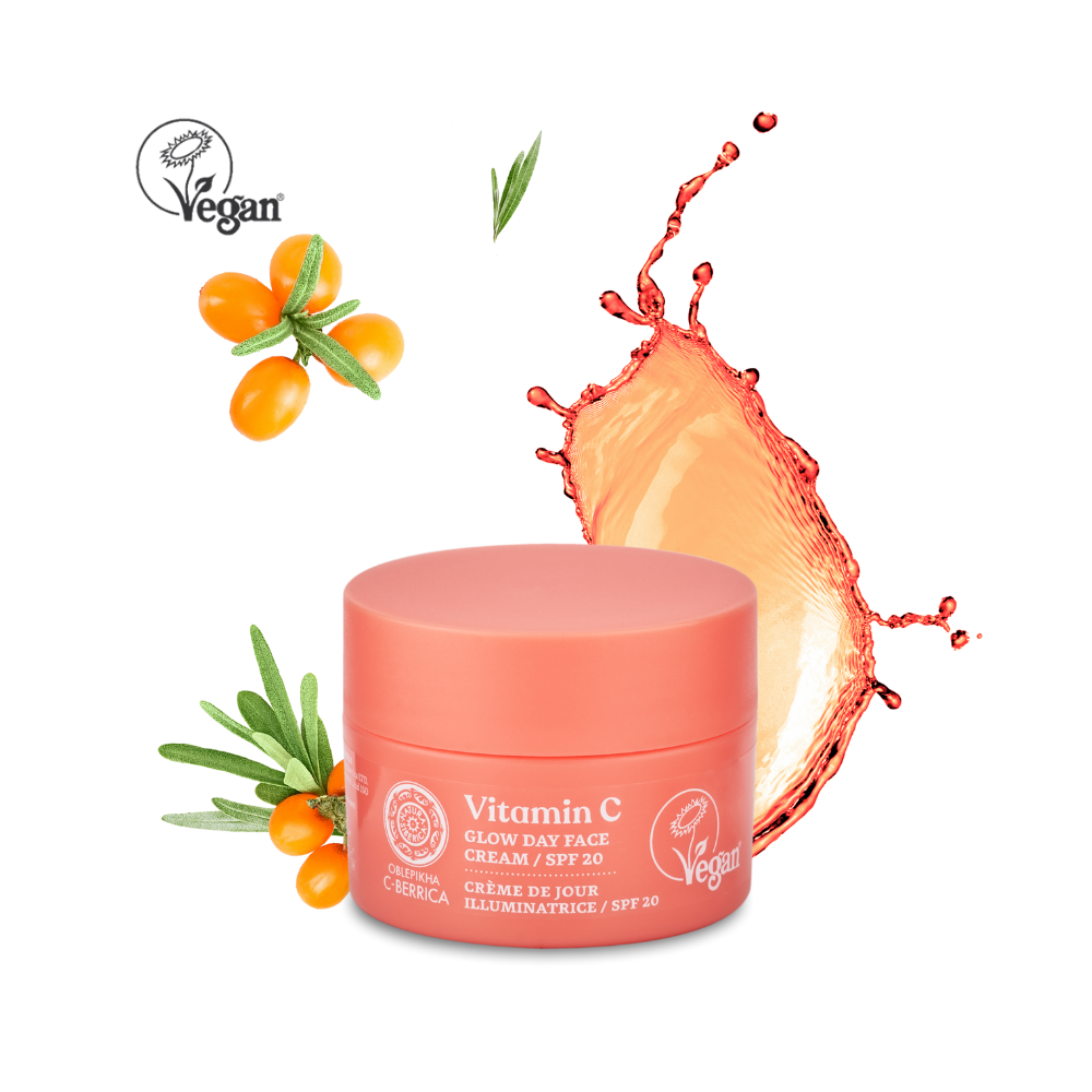 OBLEPIKHA C-BERRICA Glow Day Face Cream, 50 ml