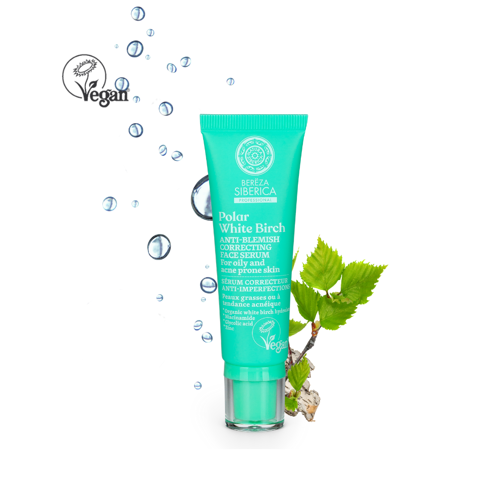 Polar White Birch Anti-Blemish Correcting Face Serum, 30 ml