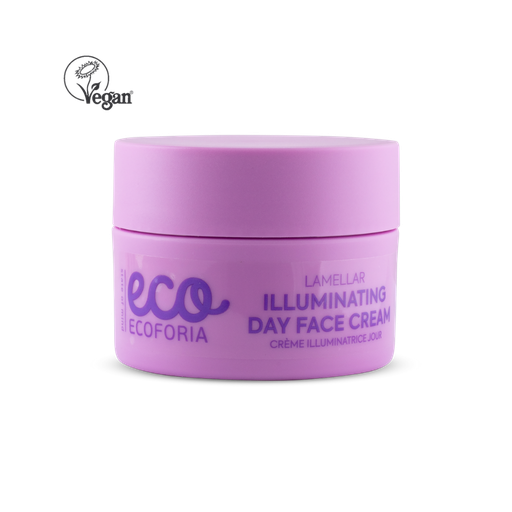 [4745010333354] Ecoforia - Lavender Clouds Lamellar Illuminating Day Face Cream, 50 ml