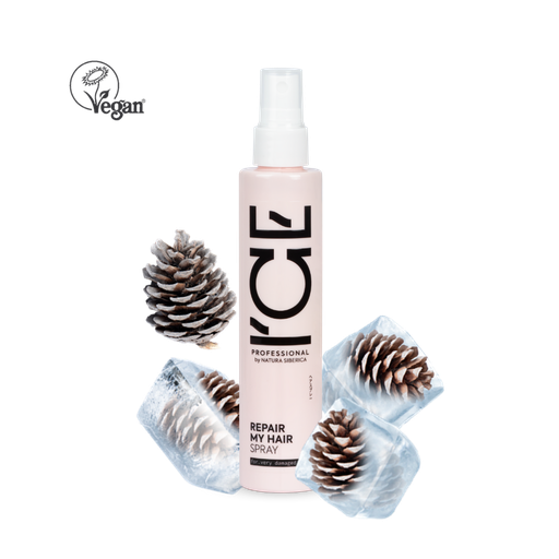 [4743318151090] ICE by NATURA SIBERICA. Repair My Hair Spray, 100 ml