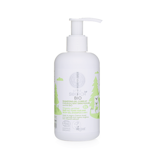 [4743318103471] Little Siberica Baby No Tears Hair and Body Gel-Shampoo 2-in-1, 250 ml