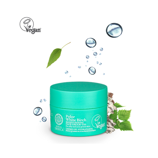[4743318147611] Polar White Birch Moisturizing Face Cream-Gel, 50 ml